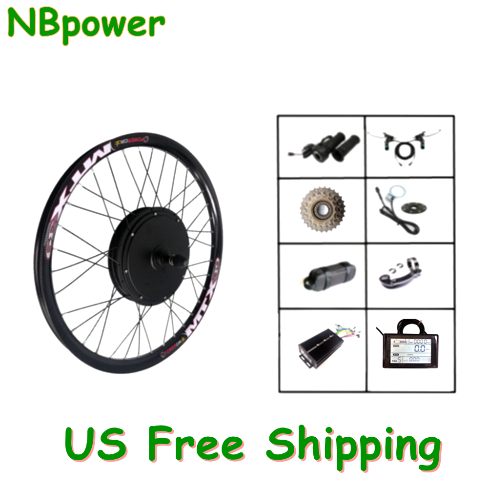 Dual Motor Ebike Kit 2000W - Us stocknb power 70 km/h 72v
