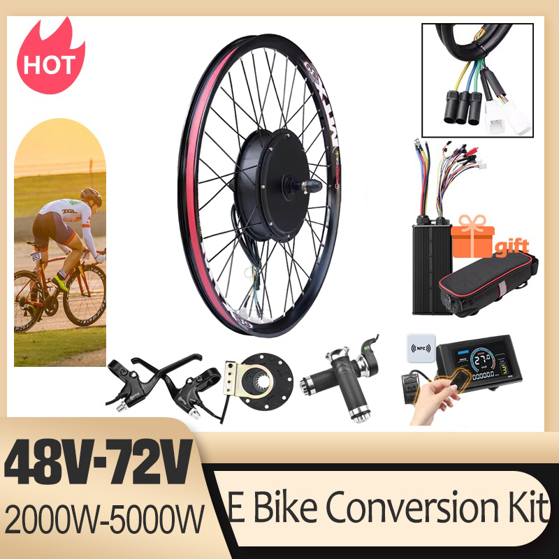 5000W Hub Motor Kit 72V - 72V 5000W E-Bike Umbausatz Bürstenloser Getriebeloser