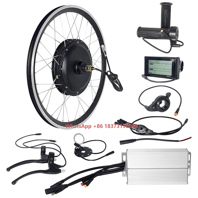 Neues elektrisches Umbausatz 7 – 12000W Electric Motorcycle Hub Motor Bewertung und Preis